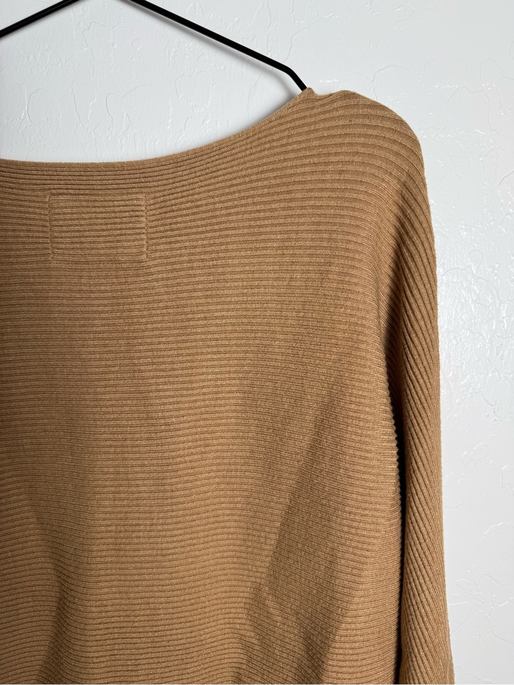 Abercrombie & Fitch Camel Brown Ribbed  Knit Sweater - Picture 11 of 13